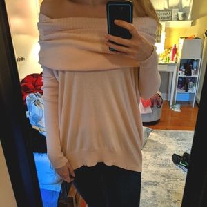 Pink tunic sweater from Victoria's Secret